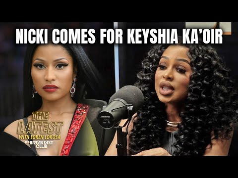 Thumbnail for Nicki Minaj Calls Out Keyshia Ka'oir & The Breakfast Club For NO REASON