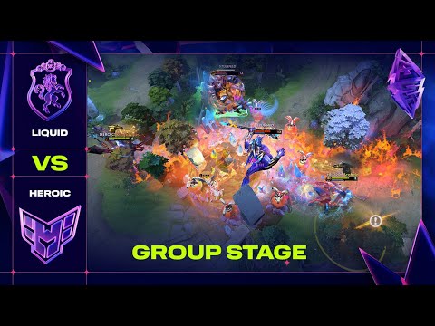 Thumbnail for LIQUID vs HEROIC - Official Highlights - BLAST Slam IV Dota 2