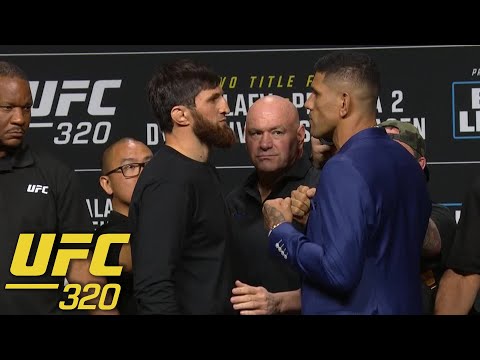 Thumbnail for Faceoffs from the UFC 320 Press Conference | ESPN MMA