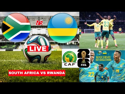 Thumbnail for South Africa vs Rwanda 3-0 Live 2026 World Cup Qualifier Football Match Score Bafana Highlights