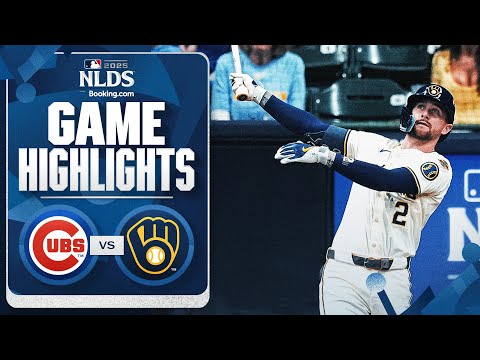 Thumbnail for Cubs vs. Brewers NLDS Game 5 Highlights (10/11/25) | MLB Highlights