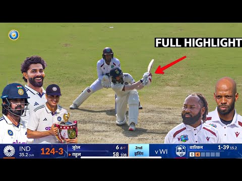 Thumbnail for India vs West Indies 2nd Test Day 5 Today Highlights: Ind vs WI 2nd Test Day 5 Full Highlights 2025