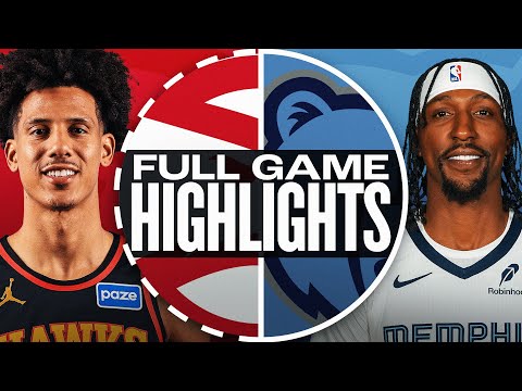 Thumbnail for HAWKS at GRIZZLIES | FULL GAME HIGHLIGHTS | October 11, 2025