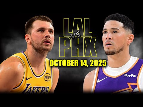 Thumbnail for Los Angeles Lakers vs Phoenix Suns Full Game Highlights - October 14, 2025 | NBA Preseason