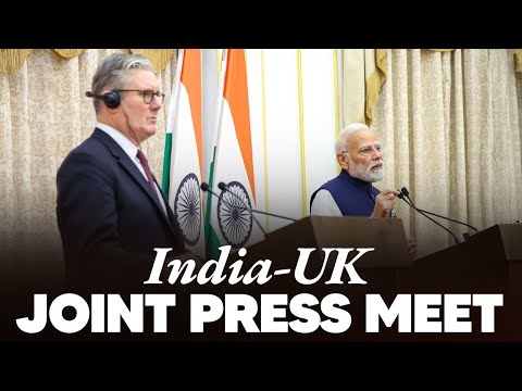 Thumbnail for LIVE: PM Modi and UK PM Keir Starmer attend the joint press meet