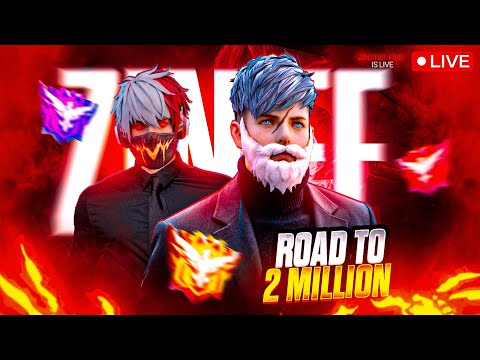 Thumbnail for ROAD TO 2M SUBS DAY 1 Free Fire Live 🔥#freefire #tondegamer #shorts #riotff #zinfreefire