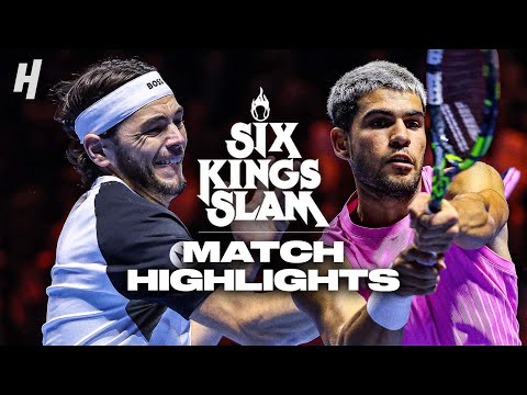 Thumbnail for Carlos Alcaraz vs Taylor Fritz - BEST HIGHLIGHTS | 2025 Six Kings Slam @Netflix
