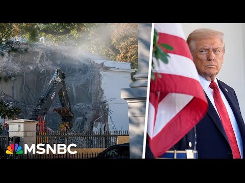Thumbnail for ‘He lied’: Fury grows over Trump’s White House demolition for $250 million ballroom