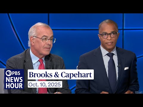 Thumbnail for Brooks and Capehart on Trump's focus on reaching the Gaza peace deal