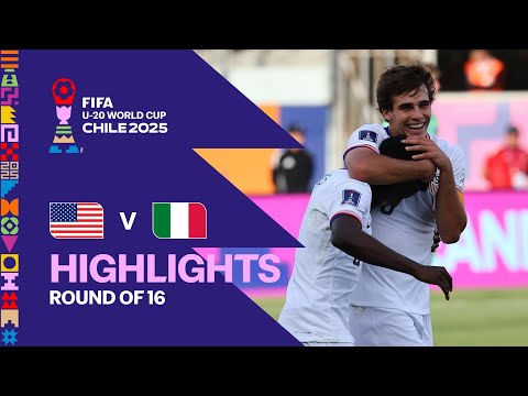 Thumbnail for USA vs Italy Highlights | FIFA U-20 World Cup Chile 2025