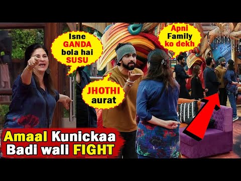 Thumbnail for Bigg Boss 19 Today Episode Promo Amaal Fight with Kunickaa BB19