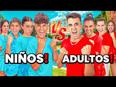Thumbnail for NIÑOS vs ADULTOS! *Enfrentamiento épico!*