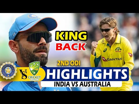 Thumbnail for INDIA VS AUSTRALIA HIGHLIGHTS 2ND ODI MATCH 2025 | IND VS AUS