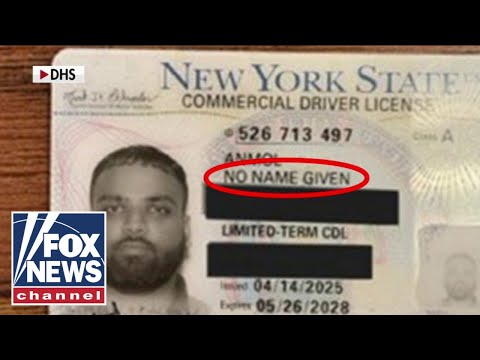 Thumbnail for Illegal immigrant arrested with 'NO NAME' on driver's license: 'SHAMEFUL'