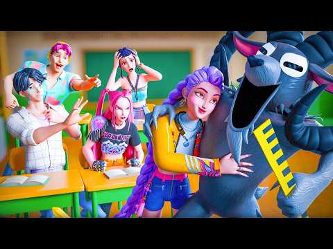 Thumbnail for The RAM & RUMI at SCHOOL! KPop Demon Hunters Animation