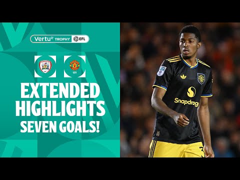 Thumbnail for SEVEN GOALS! | Barnsley v Manchester United U21 Extended Highlights