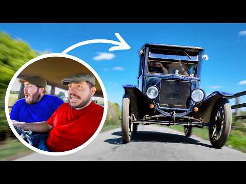 Thumbnail for We Drove A 100-Year-Old Car On The Road (IT'S DANGEROUS)