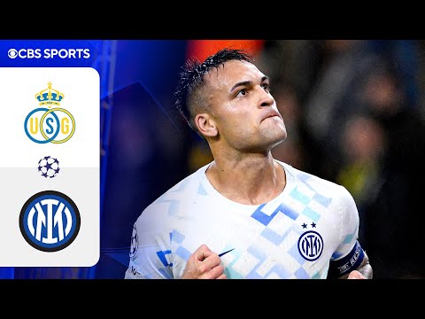 Thumbnail for Union Saint-Gilloise vs. Inter: Extended Highlights | UCL League Phase MD 3 | CBS Sports Golazo