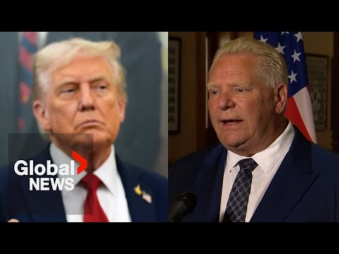Thumbnail for “Trump is back at it again,” Ford says as US president continues 51st state comments