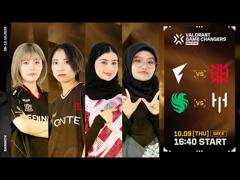 Thumbnail for VALORANT Game Changers 2025 Pacific - Day 4