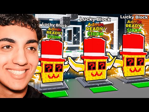 Thumbnail for Spending $9,778,909 On ADMIN LUCKY BLOCK In Steal A Brainrot..