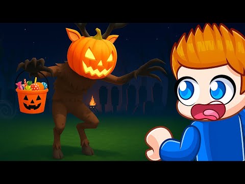 Thumbnail for NOWY HALLOWEEN JELEŃ w PRZETRWAJ 100 NOCY 🌙 w LESIE w Roblox!