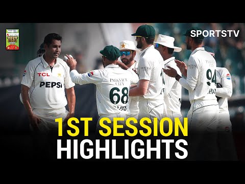Thumbnail for 1st Session Highlights | Pakistan vs South Africa Test Series 2025 | 2nd Test Day 3 | PCB | M3U1K