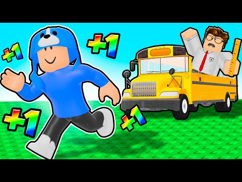 Thumbnail for Every Second +1 SPEED to Escape Roblox School...
