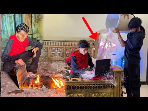 Thumbnail for Destroyed Vampire’s New Laptop💻😳*He Got Angry*