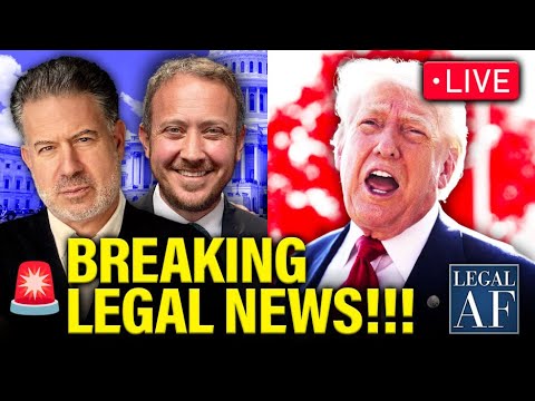 Thumbnail for LIVE: BREAKING NEWS on LEGAL AF…POPOK and MEISELAS - 10/18/2025 | Legal AF