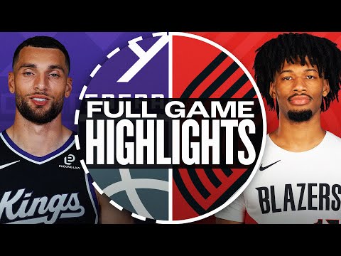 Thumbnail for KINGS at TRAIL BLAZERS | FULL GAME HIGHLIGHTS | October 10, 2025
