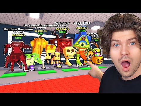 Thumbnail for 😱Я УКРАЛ 12 ХЭЛЛОУИН БРЕЙНРОТОВ в Steal a Brainrot!