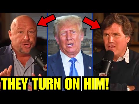 Thumbnail for SHOCK: Tucker Carlson, Alex Jones BURN BRIDGE with Trump