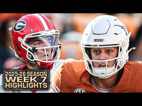 Thumbnail for WEEK 7 HIGHLIGHTS from the 2025-26 college football season 🎥 | ESPN College Football