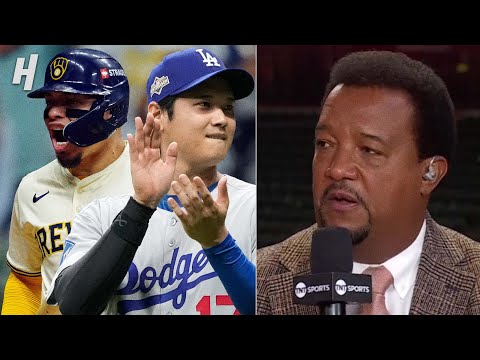 Thumbnail for Pedro Martinez Reacts to Dodgers vs Brewers Game 1 HIGHLIGHTS | MLB on TBS