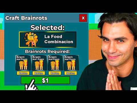 Thumbnail for FABRIQUEI BRAINROTS POR 24H NO ROUBE UM BRAINROT