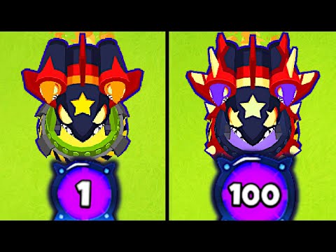Thumbnail for Level 1 Vs. MAX Level 100 Bomb Paragon! (Bloons TD 6)