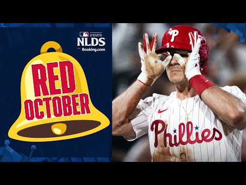 Thumbnail for RED OCTOBER IS HERE AND IT'S GLORIOUS 🔥 The Phillies get an early lead against the Dodgers 🤯