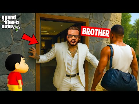 Thumbnail for GTA 5: Franklin Finally Finds His Long-Lost Twin Gangster Brother in GTA 5 🔥 (With Shinchan! 