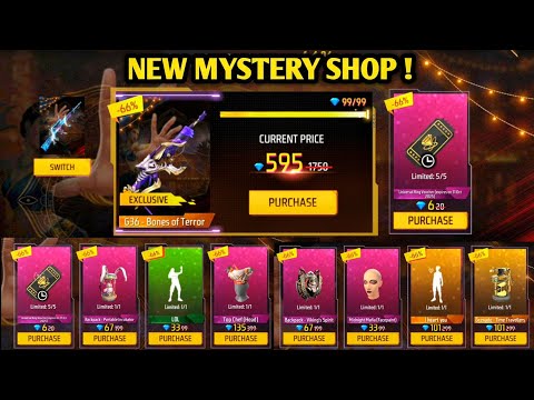 Thumbnail for MYSTERY SHOP EVENT FREE FIRE| FREE FIRE NEW EVENT| FF NEW EVENT TODAY| NEW FF EVENT|GARENA FREE FIRE