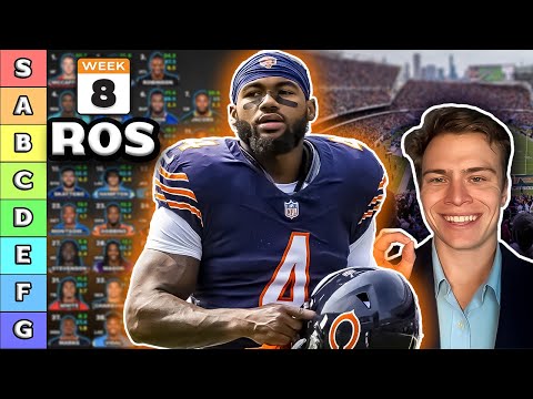 Thumbnail for Updated Top 40 Running Back Rankings & Tiers (ROS)