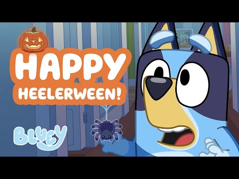Thumbnail for Happy Heelerween! 🎃 💙 | 30 MINUTES of Spooky Fun and Games 👻 | Bluey