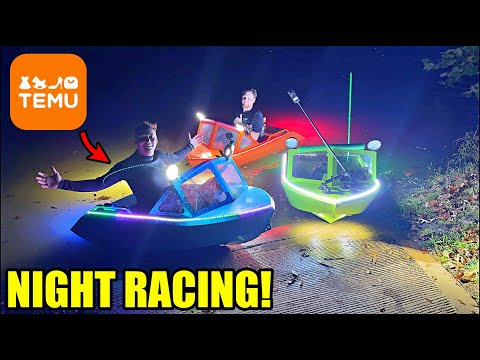 Thumbnail for Temu Jet Boat Racing And Night Riding!!!