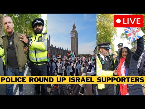 Thumbnail for 🚨 BREAKING: Islamists OCCUPY Central London As Police ARREST Israel Supporters