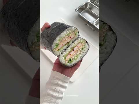 Thumbnail for Pack a  Bento for My Daughter - day 69 🍱 和我一起做便當#lunchbox #cooking  #bento #asmrvideo  #food