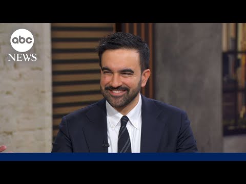 Thumbnail for Mayor-elect Zohran Mamdani joins ‘GMA’ to discuss victory