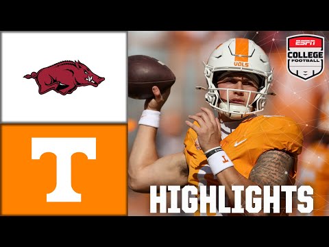 Thumbnail for Arkansas Razorbacks vs. Tennessee Volunteers | Full Game Highlights | ESPN College Football