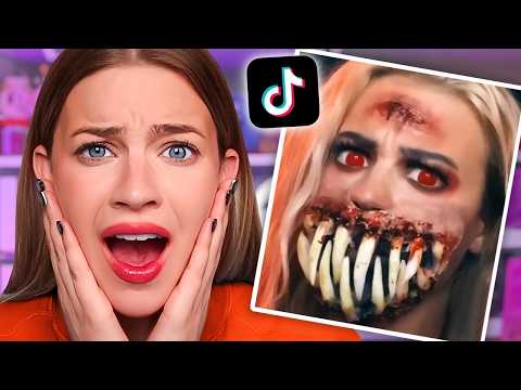 Thumbnail for Reacting to My CURSED Viral Halloween TikToks 