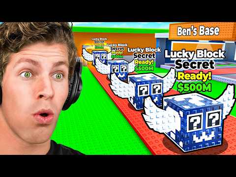 Thumbnail for I Opened 99 SECRET Lucky Blocks in Steal a Brainrot!