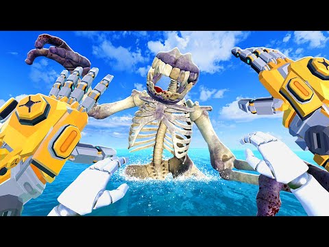 Thumbnail for Fighting NEW Bone Kaiju as a Mech - Kaiju Battle Simulator VR